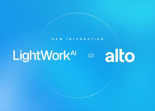 LightWork AI x Alto integration announceme